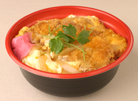 Japanease food "Katsudon"