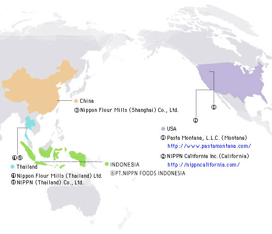 NIPPN Location - Overseas